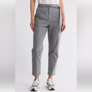 AG| NWT Renn Belted Paperbag Pants